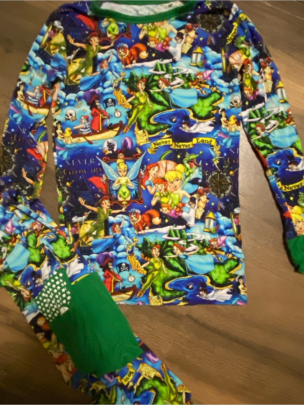 Sugar Swan 7/8 EUC banboo pjs Peter Pan